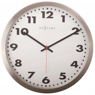 NeXtime klok 2519 arabic, ø25 cm, wall, white
