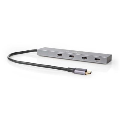 Nedis UHUBU3470AT Usb-hub 1x Usb-c™ 3.2 Gen 2 Male Usb-c™ 3.2 Gen 2 Female With Pd 3.0 / 3x Usb-c™ 3.2 Gen 2 Female 4-poorts Poort(en) Usb 3.2 Gen 2 Usb Gevoed 10 Gbps Nedis UHUBU3470AT Usb-hub 1x Usb-c™ 3.2 Gen 2 Male Usb-c™ 3.2 Gen 2 Female With Pd 3.0 / 3x Usb-c™ 3.2 Gen 2 Female 4-poorts Poort(en) Usb 3.2 Gen 2 Usb Gevoed 10 Gbps