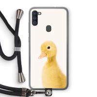 Duke: Samsung Galaxy A11 Transparant Hoesje met koord