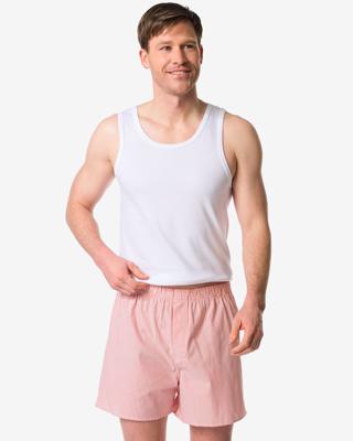 HEMA Losse herenboxer strepen rood (rood)