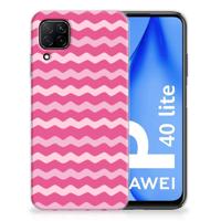 Huawei P40 Lite | TPU bumper | Waves Pink