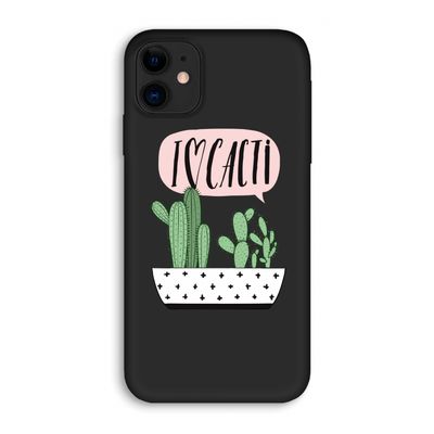 I love cacti: iPhone 11 Biologisch afbreekbaar hoesje