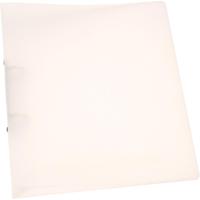 Q-CONNECT ringmap, PP, 2 ringen, 25 mm, transparant