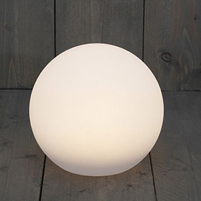 Solar bol lamp - kunststof - D30 cm - warm wit - tuinverlichting Solar bol lamp - kunststof - D30 cm - warm wit - tuinverlichting
