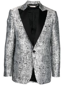 Philipp Plein blazer Lord Fit à simple boutonnage - Blanc