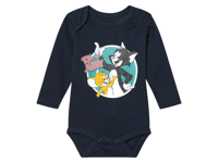 Baby romper Looney Tunes of Tom en Jerry (Zwart, 62/68)