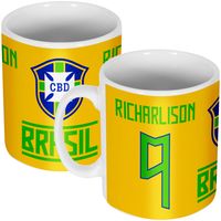 Brazilië Richarlison 9 Team Mok - thumbnail