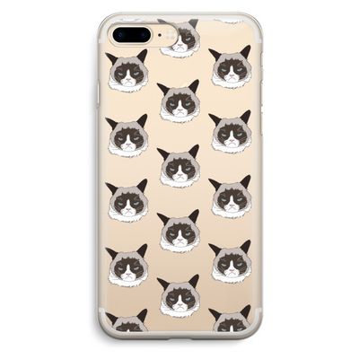 It's a Purrr Case: iPhone 7 Plus Transparant Hoesje