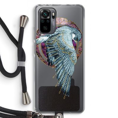 Golden Falcon: Xiaomi Redmi Note 10 Pro Transparant Hoesje met koord