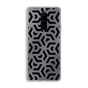 Crazy pattern: OnePlus 8 Transparant Hoesje