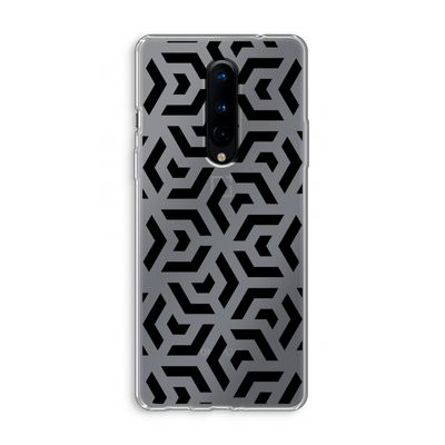 Crazy pattern: OnePlus 8 Transparant Hoesje