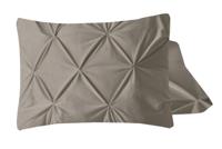 Sleeptime Velvet Pintuck Kussensloop Fluweel Zand (2 in 1) Sleeptime Velvet Pintuck Kussensloop Fluweel Zand (2 in 1)