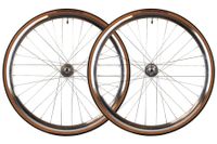 Santafixie 30mm Wielset + Binnenbanden + Banden - Zilver Classic