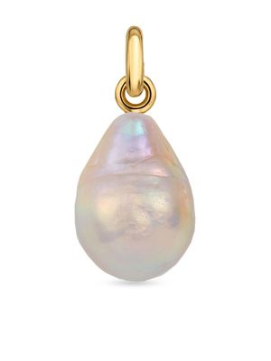 Monica Vinader pendentif Nura à perle baroque - Or