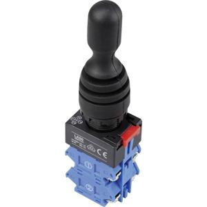 TRU COMPONENTS LAS0-K-40C41 Joystick 250 V/AC Rechte hendel Schroeven IP67 1 stuk(s)