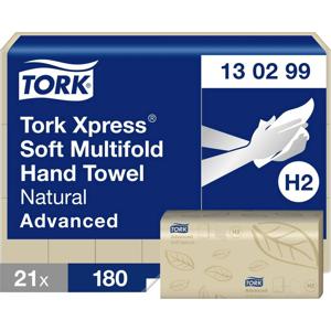 TORK 130299 Xpress Multifold Papieren handdoeken Wit 21 stuk(s)