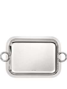 Christofle plateau Vertigo rectangulaire (26 cm x 20 cm) - Argent