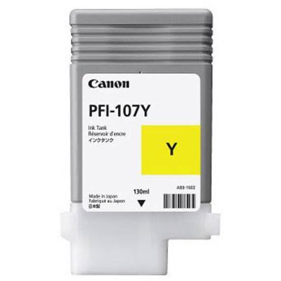 Canon Inktcartridge PFI-107 Y Origineel Geel 6708 B 001 Inkt