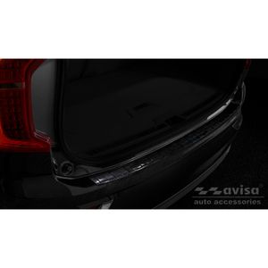 Echt 3D Carbon Bumper beschermer passend voor Volvo XC90 2015- 'Ribs' AV249238