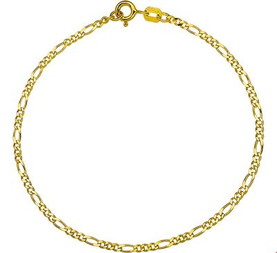 TFT Collier Geelgoud Figaro 1,8 mm