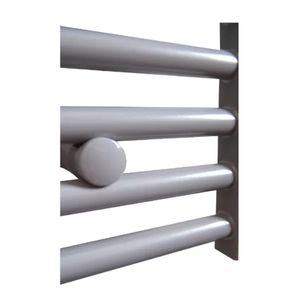 Radiator Sanicare Snode Met Wifi 111,8 x 45 cm Zilver-Grijs Met Thermostaat Zwart