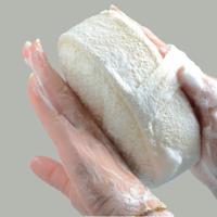 Natuurlijke Loofah spons Bad bal douche RUB voor hele lichaam gezonde massage borstel