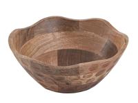 Christopher - schalen - natuurlijk hout - massief Mangohout - ø25 o. 30cm H6cm