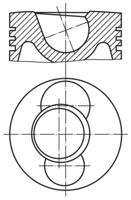 Mahle Original Zuiger 101 72 01 - thumbnail