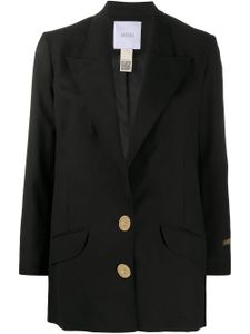 Patou blazer en laine à boutons à ornements - Noir