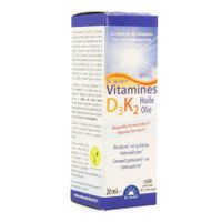 Dr Jacob's Vitamine D3 800 IU + K2 19µg Druppels 20ml