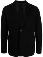 Emporio Armani blazer à simple boutonnage - Noir Emporio Armani blazer à simple boutonnage - Noir