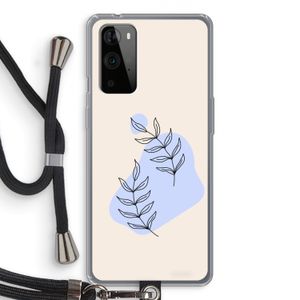 Leaf me if you can: OnePlus 9 Pro Transparant Hoesje met koord