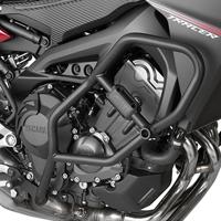 GIVI Valbeugel, Valbeugels voor de moto, TN2122 Zwart gepoedercoat staal onderzijde