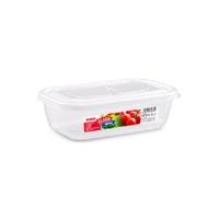 Plasticforte Vershoudbakje - vriezer en magnetron - 0,6L - kunststof - mealprep