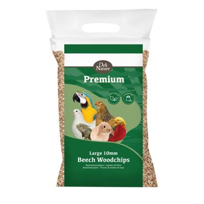 Beukenhoutsnippers 10 mm grof 5kg - Deli nature
