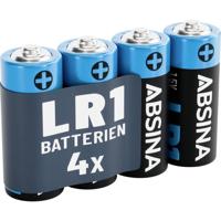 Absina N batterij (lady) N (lady) Alkaline 1.5 V 800 4 stuk(s)