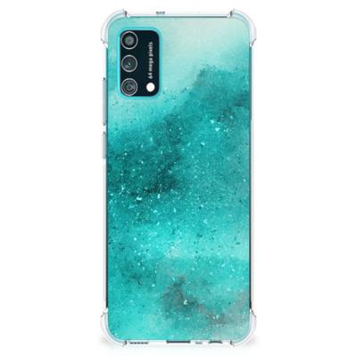 Back Cover Samsung Galaxy M02s | A02s Painting Blue Back Cover Samsung Galaxy M02s | A02s Painting Blue