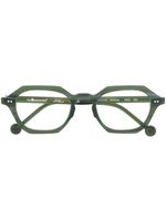 L.A. EYEWORKS lunettes de vue Hoku à monture carrée - Vert