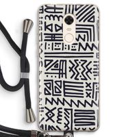 Marrakech print: Xiaomi Redmi 5 Transparant Hoesje met koord