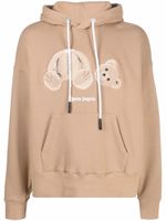 Palm Angels hoodie à imprimé ourson - Tons neutres Palm Angels hoodie à imprimé ourson - Tons neutres