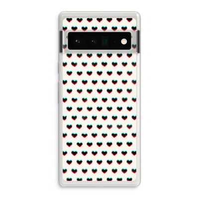 Hartjes: Google Pixel 6 Pro Transparant Hoesje