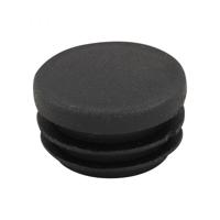 Insteekdop rond 30 mm. platte kop
