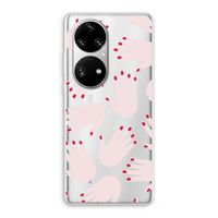 Hands pink: Huawei P50 Pro Transparant Hoesje