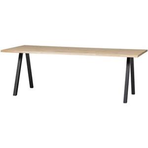 WOOOD Tablo Boomstam Tafel met 2-standen Poot - Eiken - 75x199x90