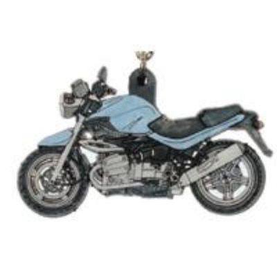Sleutelhanger BMW R1150R&apos;02 Blauw/Wit