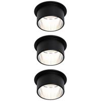 Paulmann 93383 LED-inbouwlamp 19.5 W Zwart, IJzer