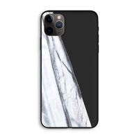 Gestreepte marmer: iPhone 11 Pro Max Biologisch afbreekbaar hoesje