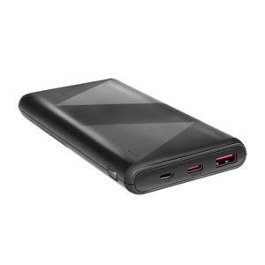 LogiLink PA0275 Accupack 10000 mAh Quick Charge 3.0, Fast Charge, Power Delivery 2.0 LiPo Zwart