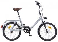 Aurelia vouwfiets 20 Inch 27 cm Unisex V Brakes Grijs - thumbnail