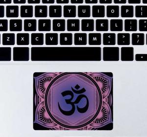 Laptop sticker ornament Touchpad Ohm